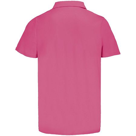 Рубашка поло унисекс Pitcher, розовая (ribbon pink), размер XS