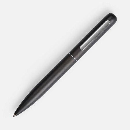 Ручка шариковая Scribo, матовая серая