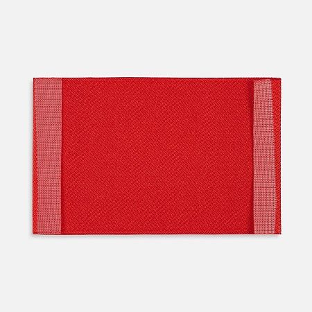 Лейбл тканевый Epsilon, XL, красный