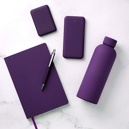 Термобутылка вакуумная герметичная Прима (Prima), фиолетовая