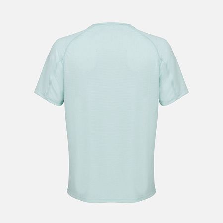 Футболка спортивная унисекс Vortex, зелено-голубая, размер XS