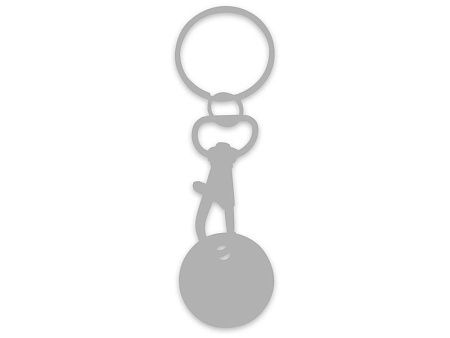 Брелок для ключей «Rory» с монеткой для тележки