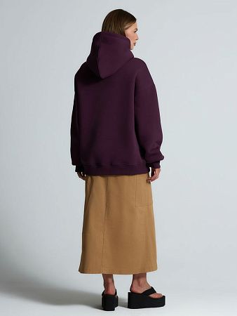 Худи Kulonga Oversize, фиолетовое, размер XL/2XL