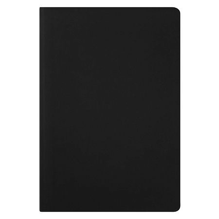 Ежедневник Спарк (Spark) недатированный, черный (с упаковкой, со стикерами)