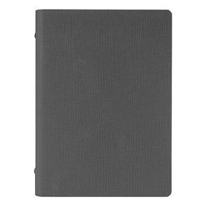 Ежедневник в суперобложке на кольцах Country Diplomat Rich А5+, недатированный, серый