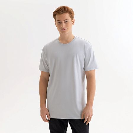 Футболка унисекс Крис (Kris), 150 гр., светло-серая, размер XS