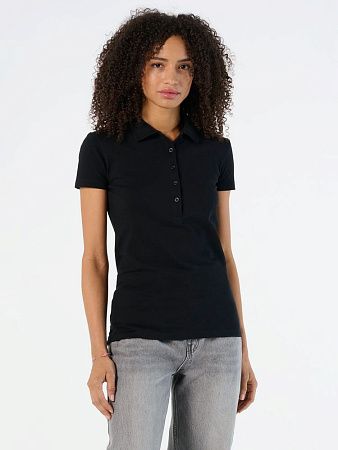 Рубашка поло женская Phoenix Women, черная, размер S