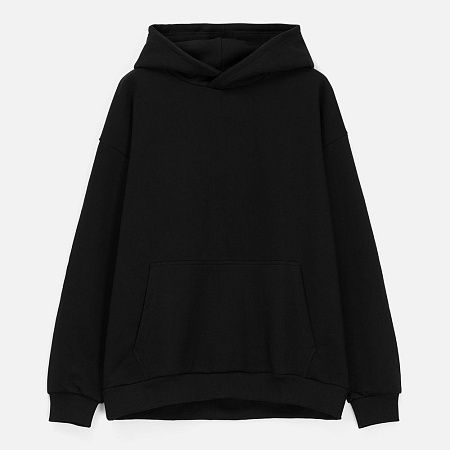 Худи унисекс оверсайз Daylero, черное, размер XS/S