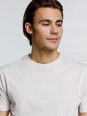 Футболка унисекс T-Bolka 160, молочно-белая, размер M