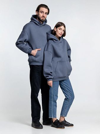 Худи Kulonga Oversize, темно-серое, размер XS/S