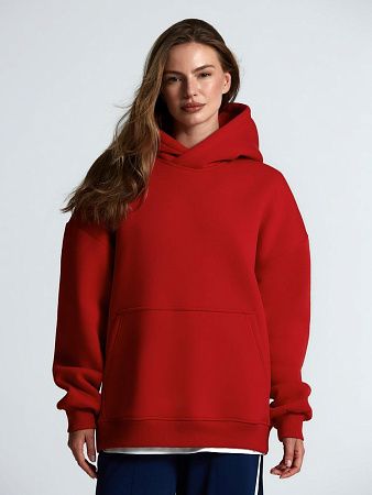 Худи Kulonga Oversize, красное, размер XS/S
