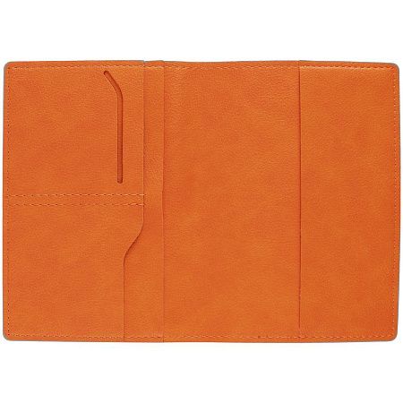Обложка для паспорта Petrus, оранжевая
