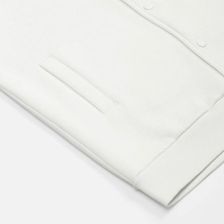 Бомбер унисекс AtmosWear, молочно-белый, размер S