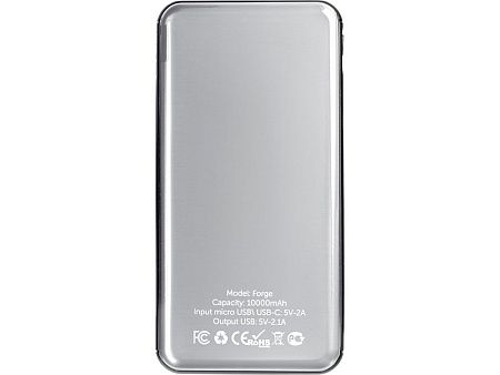 Внешний аккумулятор «Forge» v.2 , 10000 mAh