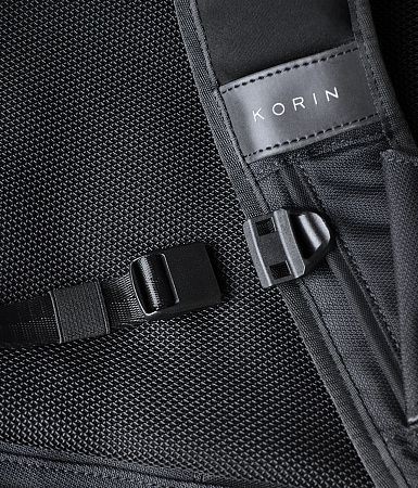 Рюкзак KORIN FlipPack 47х30х17 см, черный