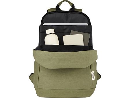 Противокражный рюкзак «Joey» для ноутбука 15,6" из переработанного брезента