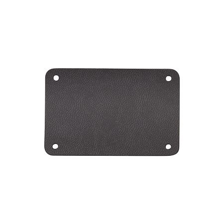 Шильд 4х6 см имитация кожи