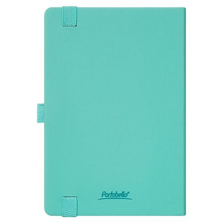 Ежедневник Alpha недатированный, бирюзовый/серый