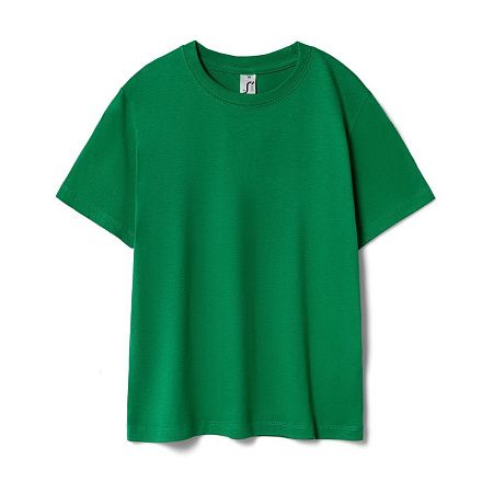 Футболка детская Regent Kids 150, ярко-зеленая, размер 4 года (96-104 см)