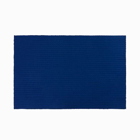 Плед Tressa, темно-синий (кобальт)