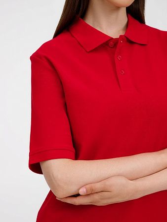 Рубашка поло унисекс Upswing, красная, размер S