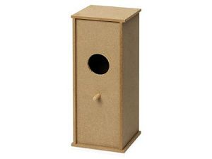 Скворечник для птиц «DIY», цвет: коричневый