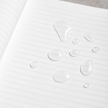 Блокнот линованный Pininfarina из каменной бумаги в мягкой обложке, А5, черный