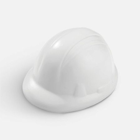 Антистресс «Каска», белый