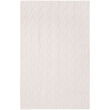 Плед Snefald, жемчужно-белый