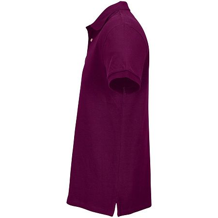 Рубашка поло унисекс Pacific, фиолетовая (сливовая), размер S