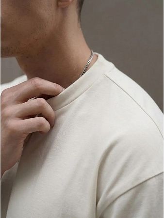 Футболка Oversize Premium 210, молочно-белая, размер 3XL