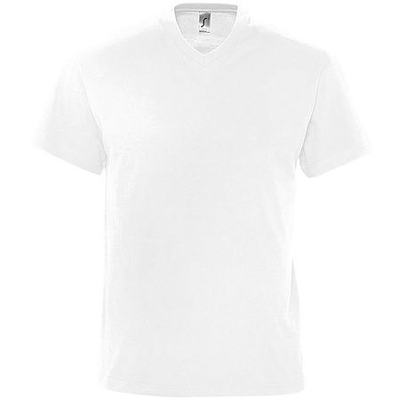 Футболка мужская с V-образным вырезом Victory 150, белая, размер L