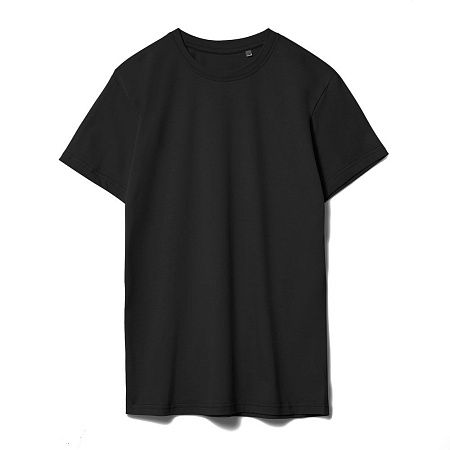 Футболка унисекс T-Bolka 160, черная, размер 3XL