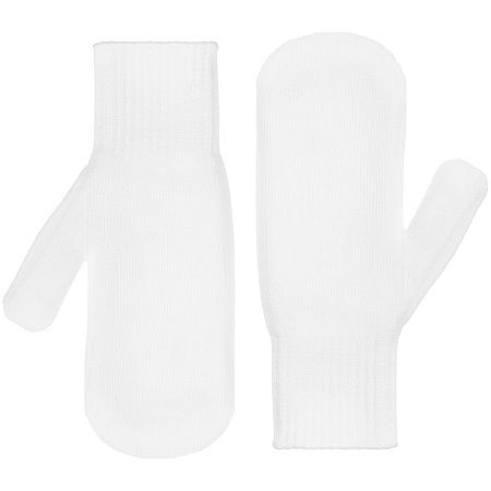 Варежки Life Explorer, белые, размер S/M