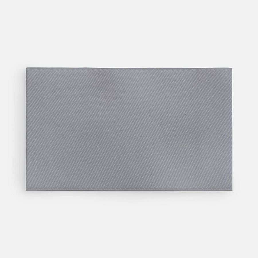 Лейбл тканевый Epsilon, M, серый