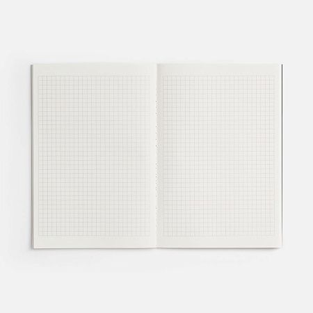 Блокнот Marco в клетку, черный