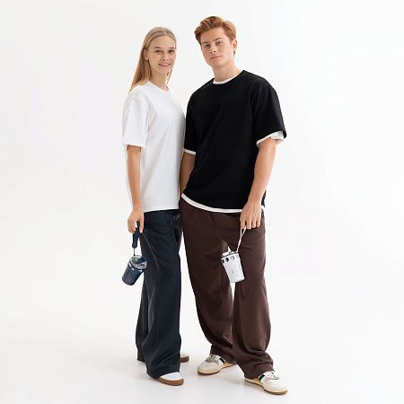 Футболка унисекс RUST, 240 гр., черная, размер M