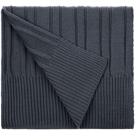 Шарф Knit Beat, серый (графит)