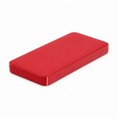 Внешний аккумулятор Polus, 10000 Mah, софт-тач покрытие, оранжевый