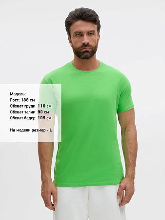Футболка унисекс Regent 150, зеленый лайм, размер S