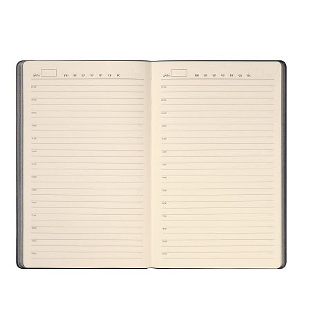 Ежедневник Rain недатированный, синий (без упаковки, без стикера)