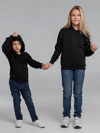 Худи детское Kirenga Kids 2.0, черное, размер 6 лет (106-116 см)