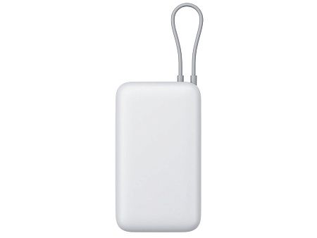 Внешний аккумулятор с встроенным кабелем Xiaomi Power Bank (Integrated Cable), 20000 мАч