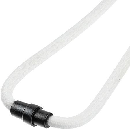 Шнурок для бейджа Tube Wood, белый