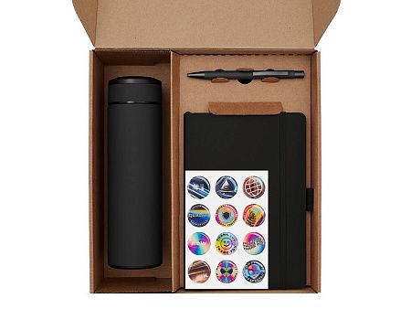 Набор «Warmpage» с термосом, блокнотом, ручкой и чаем