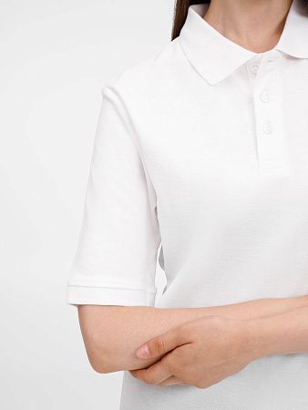 Рубашка поло унисекс Upswing, белая, размер S
