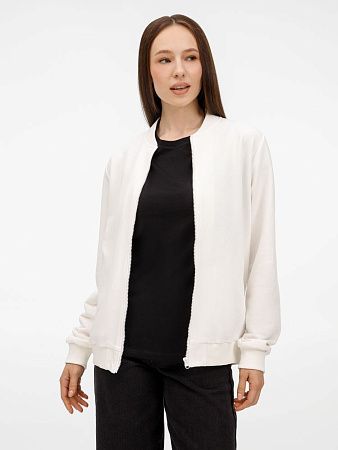 Бомбер унисекс Townie, молочно-белый, размер M