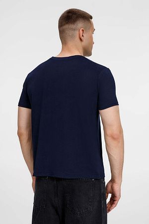 Футболка унисекс Senti, темно-синяя, размер S