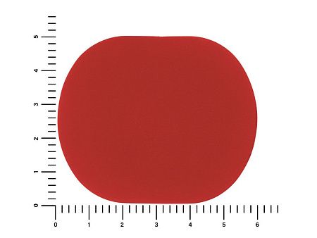 Патч «Овал», soft-touch