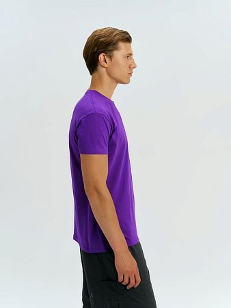 Футболка унисекс Regent 150, темно-фиолетовая, размер L